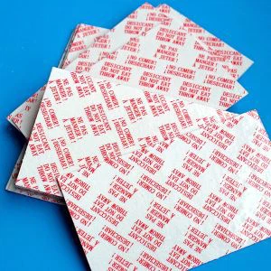 100٪ قابل للتحلل الألياف النباتية Desiccant