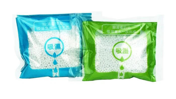 كيس امتصاص الرطوبة كلوريد الكالسيوم مع عينات مجانية