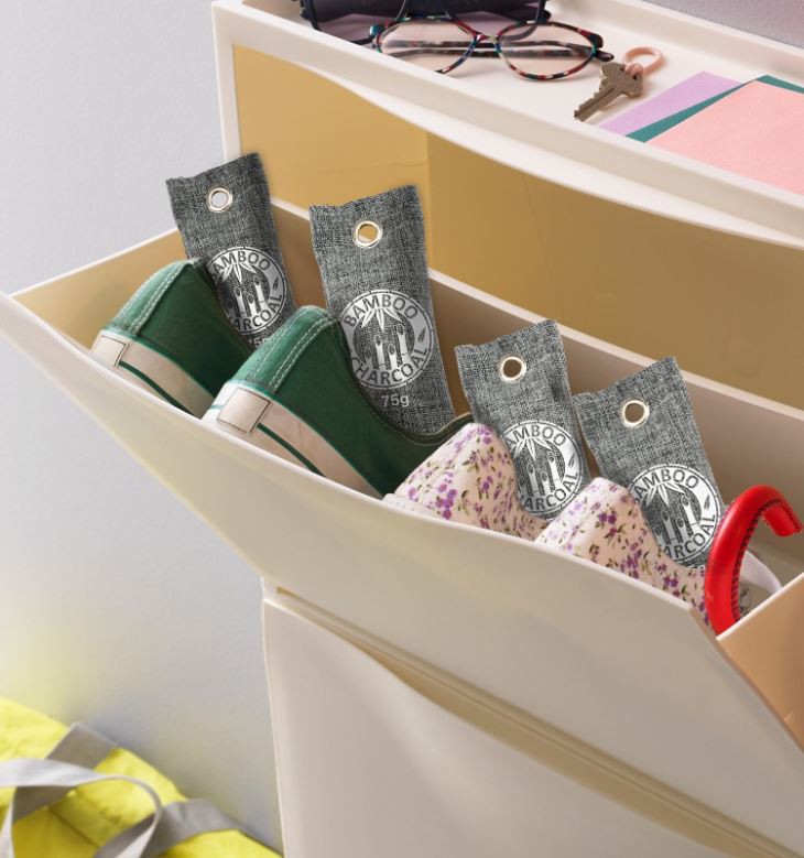 Durable Recycle Bamboo Charcoal Shoes Deodorizer